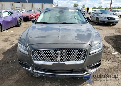 2017 Lincoln Continental Black Label from USA, damaged, VIN 1LN6L9BCXH5623701